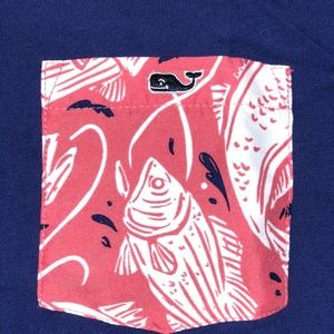 Vineyard Vines Blue Unisex T-Shirt size SMALL